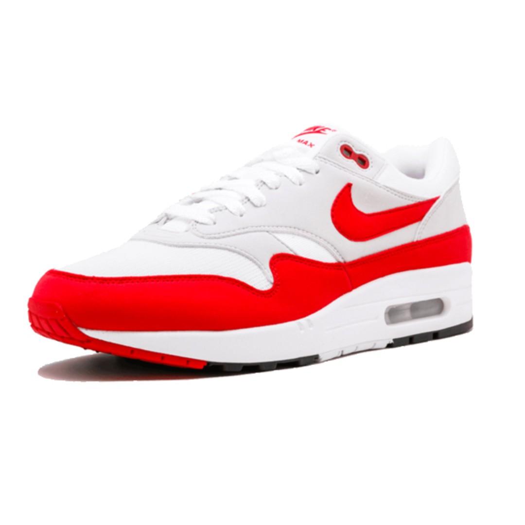 Nike air discount max 1 red