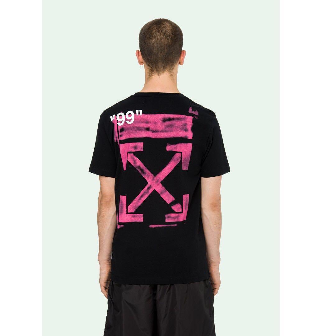 off white stencil tee