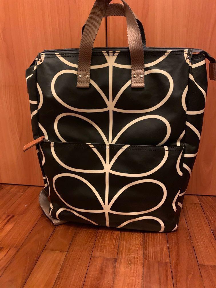 Orla kiely linear stem backpack deals