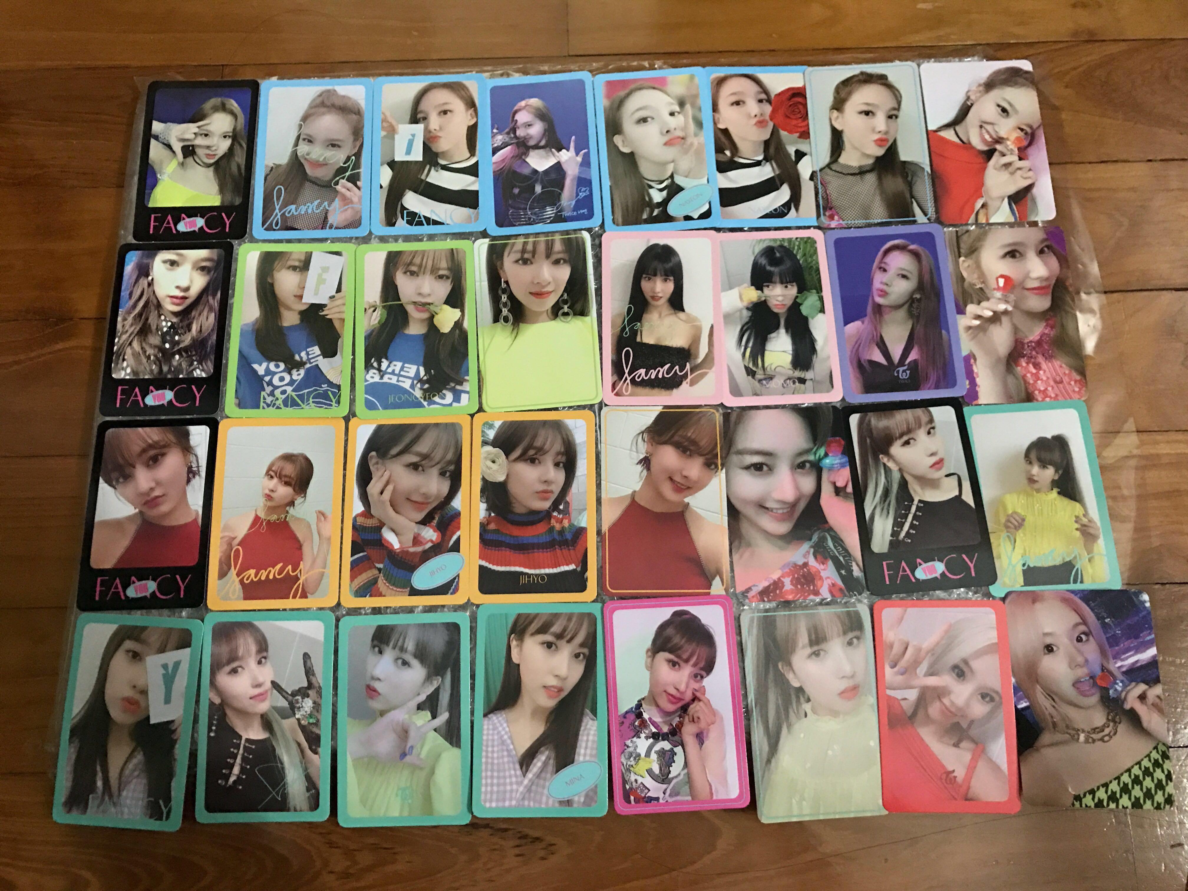 Pls Refer To New Listing Wtt Wts Twice Fancy Photocards Hobbies Toys Memorabilia Collectibles K Wave On Carousell