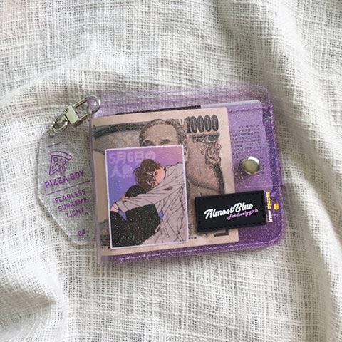 Almost blue wallet original outlet