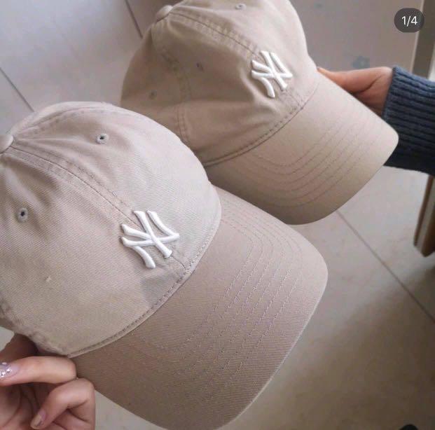 MLB Korea Rookie Ball Cap NY(BEIGE) - KiosKorea