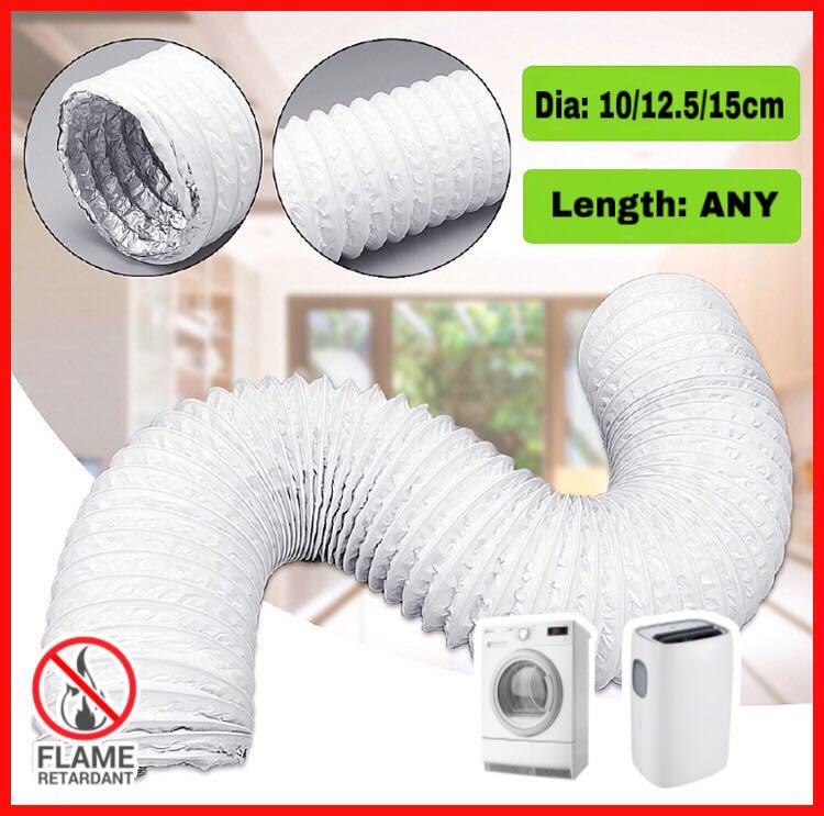 Pvc Hose For Portable Aircon Dryer Kitchen Hood Hose Duct Pipe