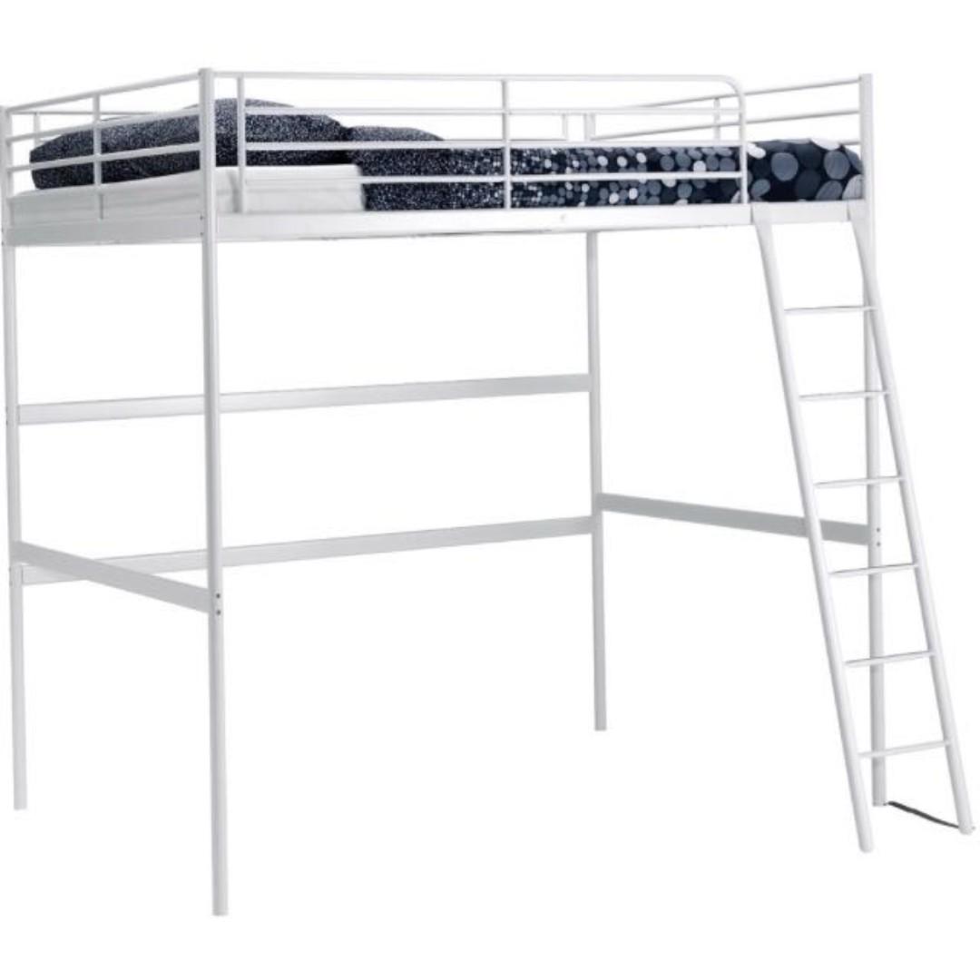 Queen Size Bed ( IKEA Tromso Loft Bunk Bed ), Furniture & Home Living