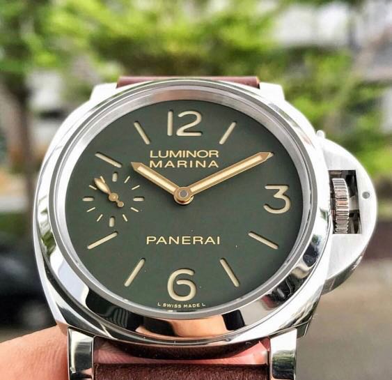 Panerai luminor shop green dial
