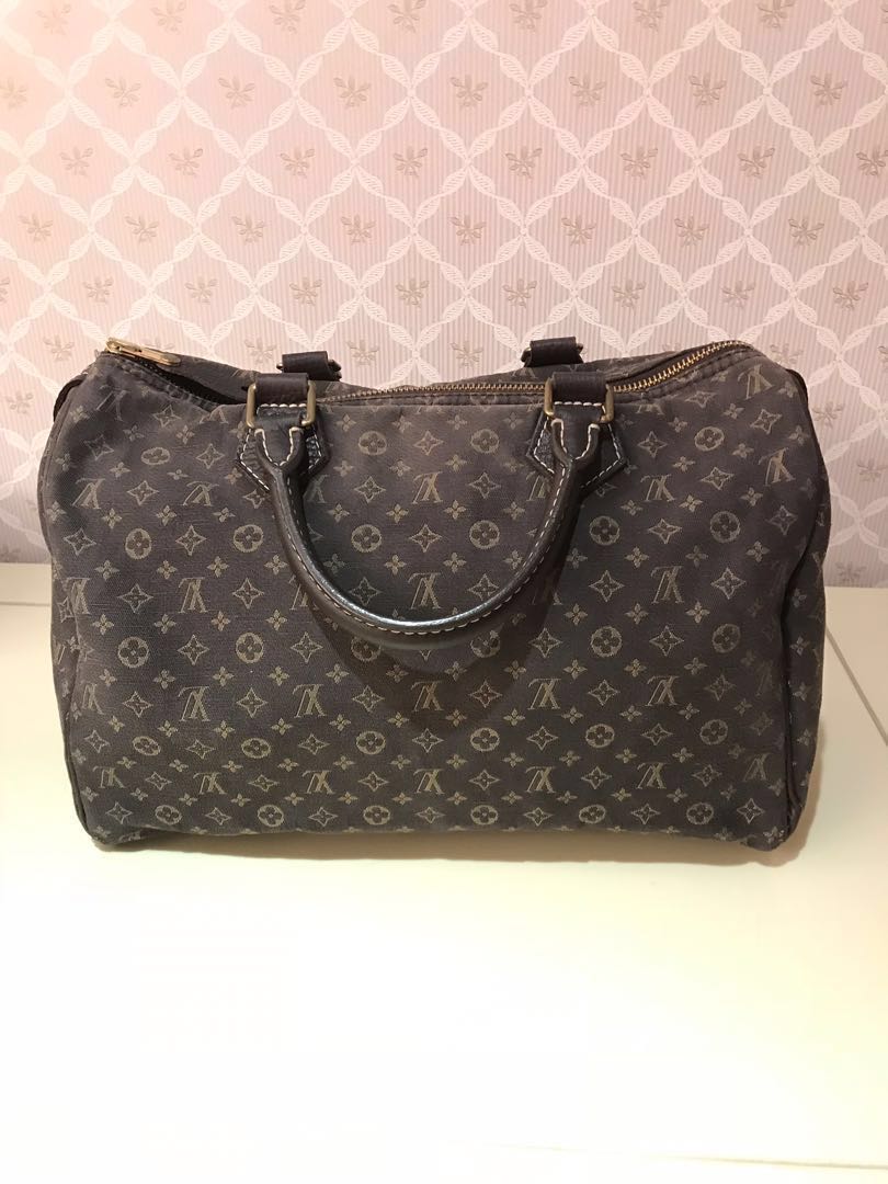 lv speedy denim