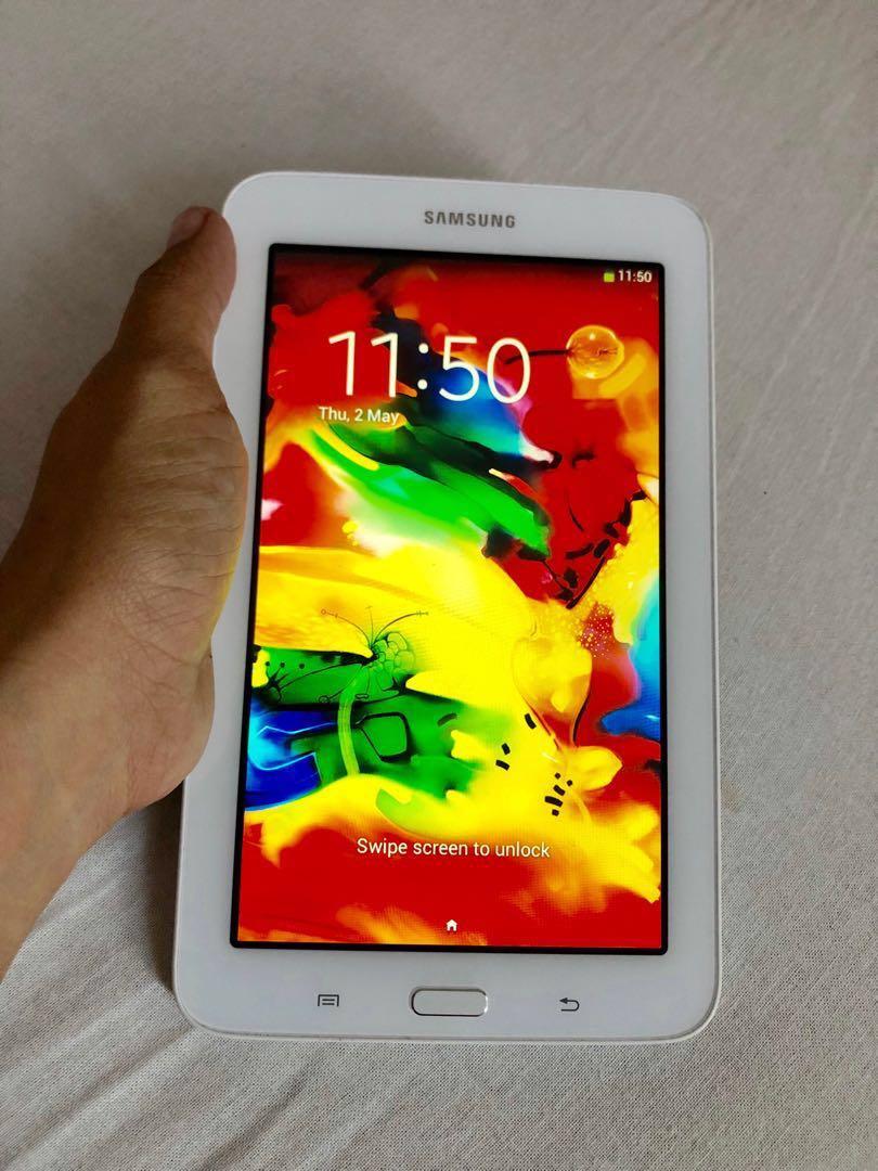 Samsung Galaxy Tab 3 Lite Sm T110 Wifi Telepon Seluler Tablet Tablet Di Carousell