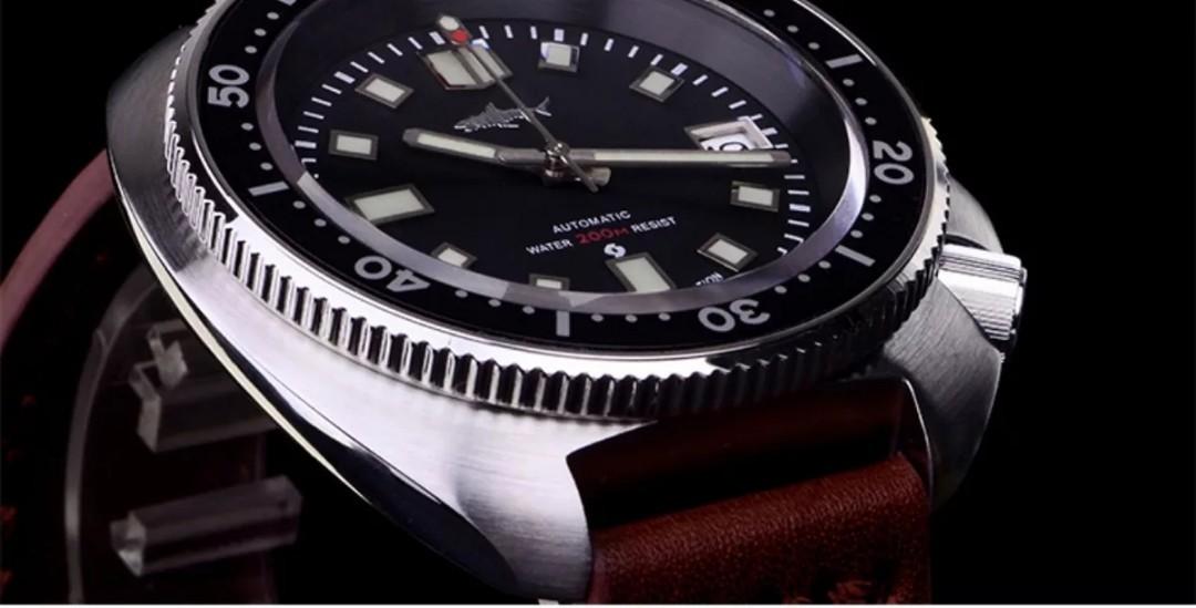 Sharkey Seiko 6105 homage, Men's Fashion, Watches & Accessories, Watches on  Carousell