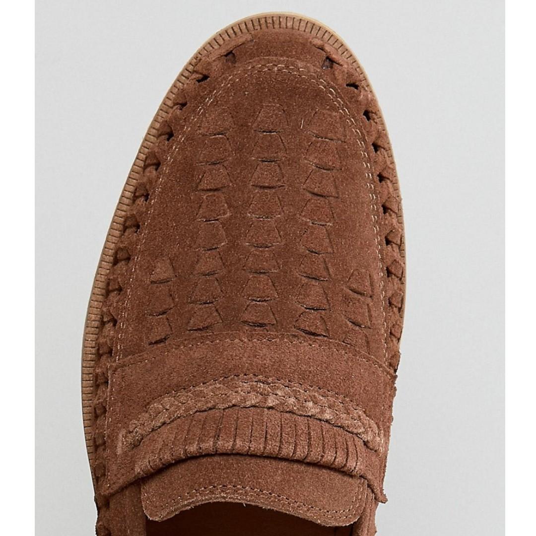 silver street woven loafers