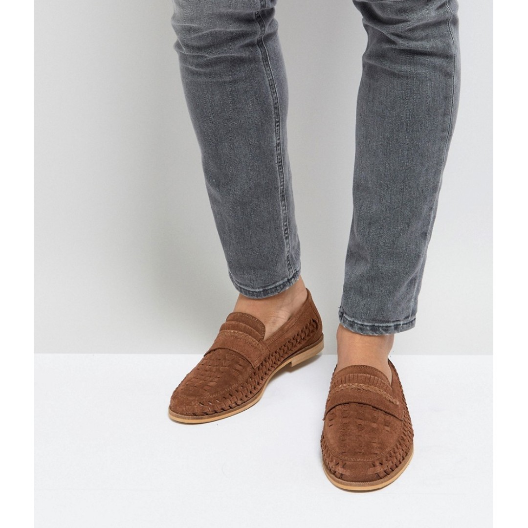 Silver street woven loafers clearance
