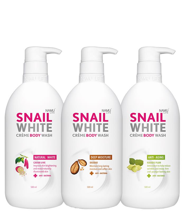 Snail White Body Wash, Health & Beauty, Bath & Body on Carousell