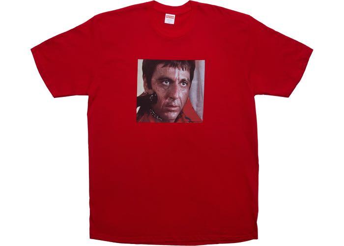 supreme tony montana t shirt