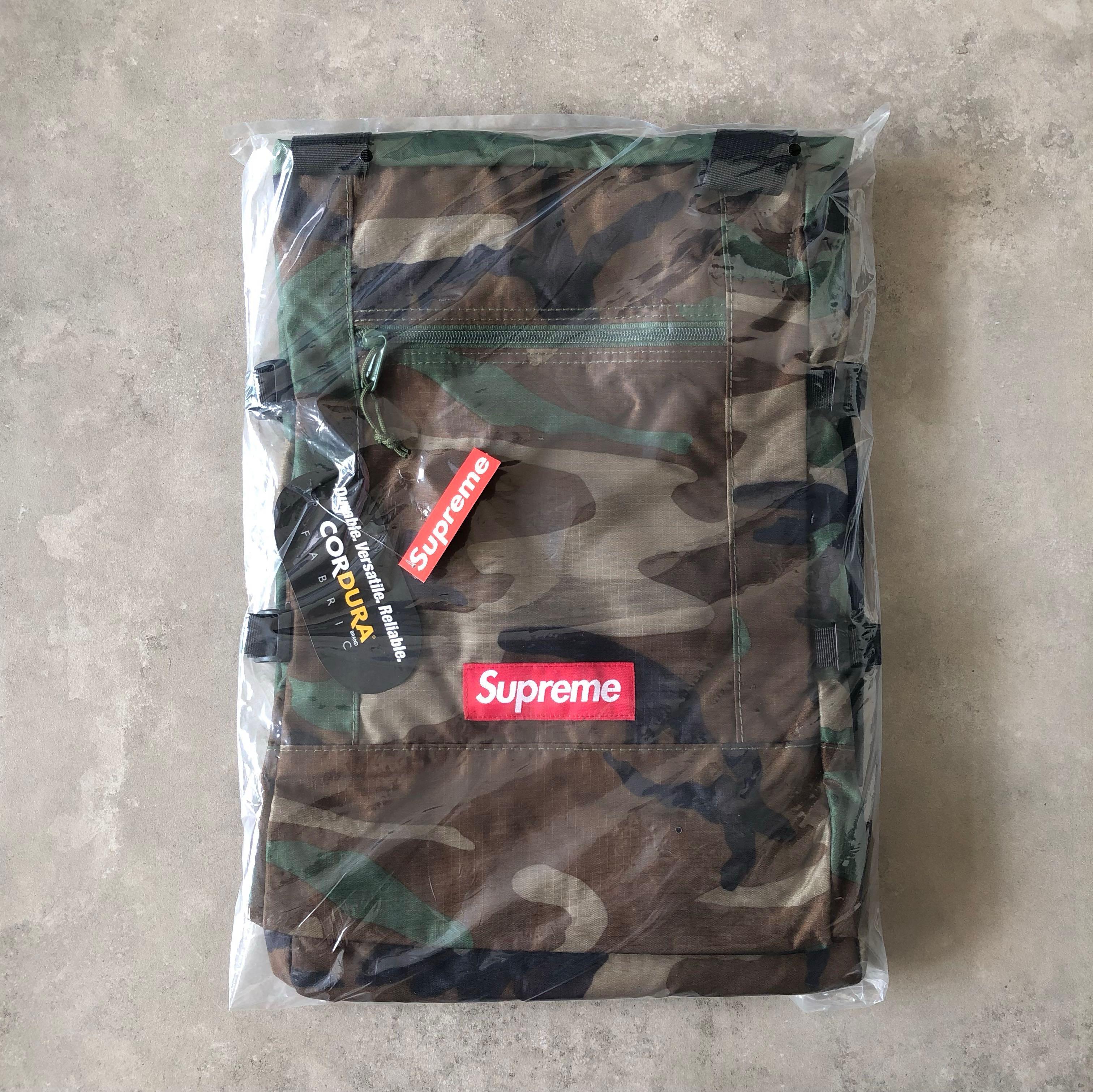 Supreme Tote Backpack Men s Fashion Bags Backpacks on Carousell