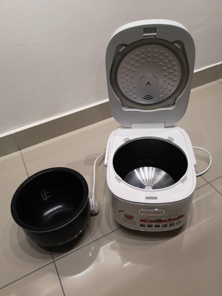 Tefal Fuzzy Logic Spherical Pot Rice Cooker 1.8L (Model RK8145), TV