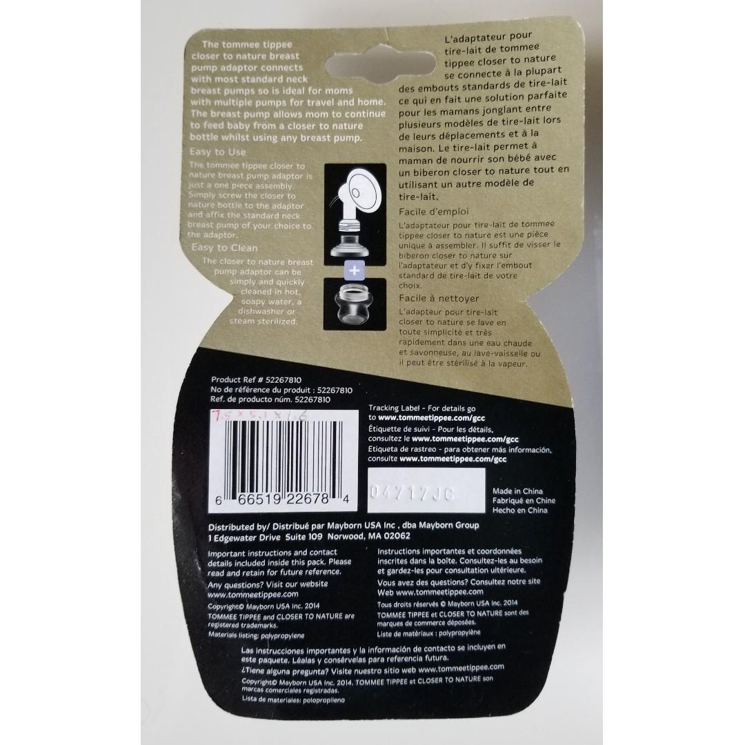 Tommee tippee standard neck breast pump adaptor shop