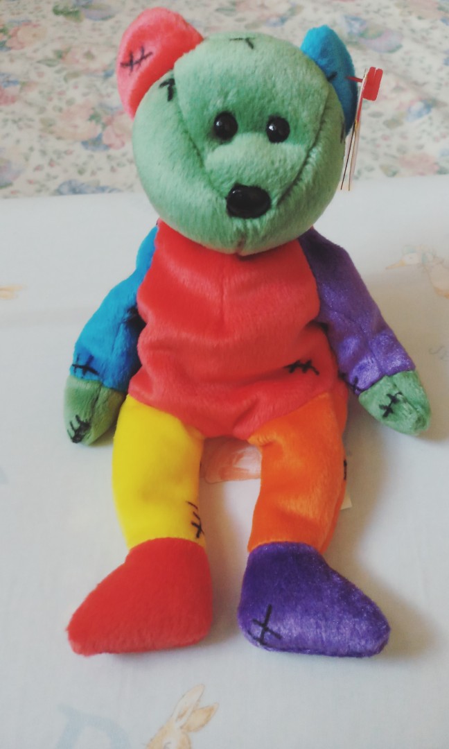 Frankenteddy beanie baby 2001 deals