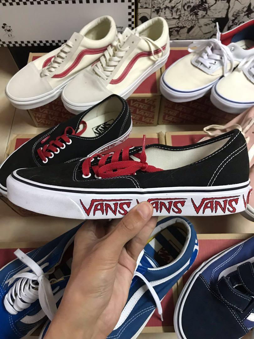 vans authentic sketch sidewall