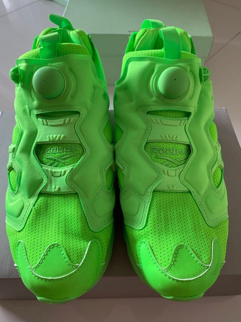 Vetements reebok green hot sale