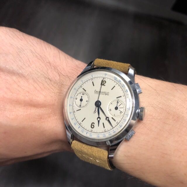 eberhard extra fort chronograph