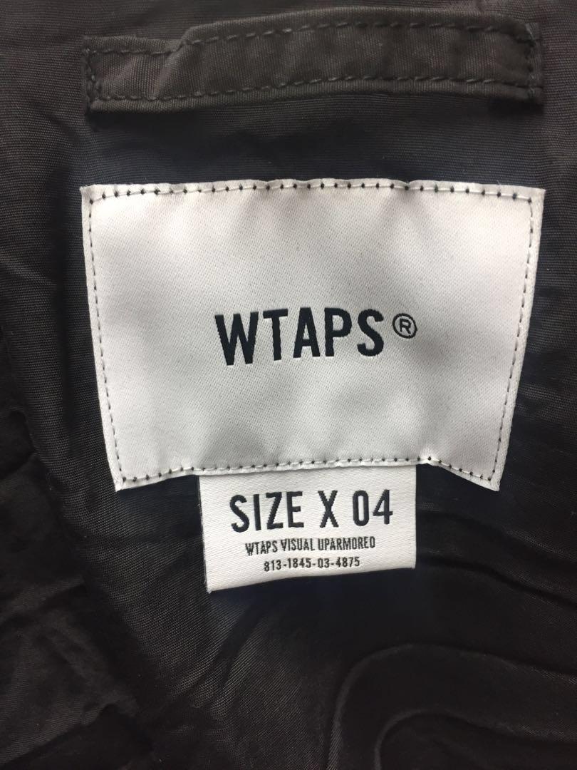 WTAPS SBS/JACKET.NYLON.TUSSAH XL 04 套頭半拉鏈外套, 男裝, 外套及