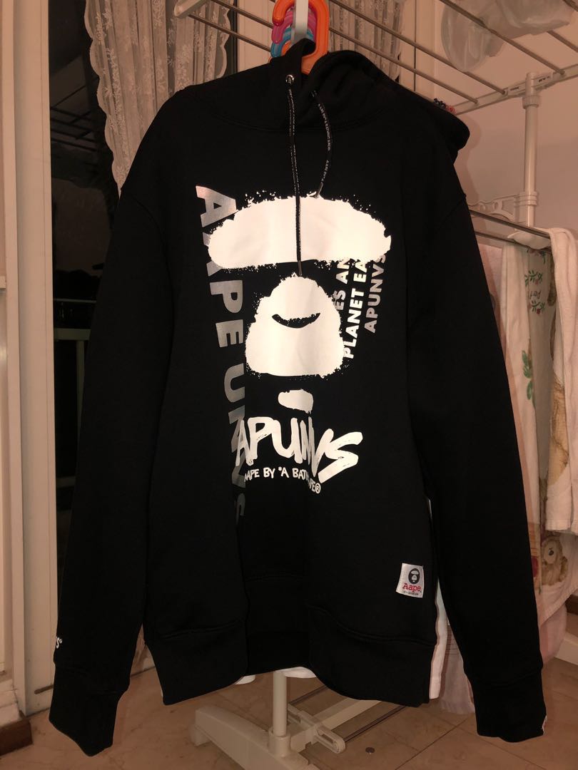WTS AAPE Hoodie Men s Fashion Tops Sets Hoodies on Carousell