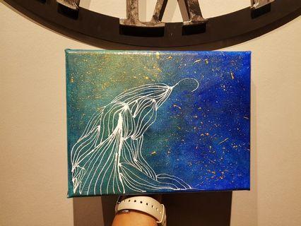 Canvas Painting - Acrylic Painting 'Your Universe'