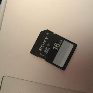 16GB SONY Memory Card