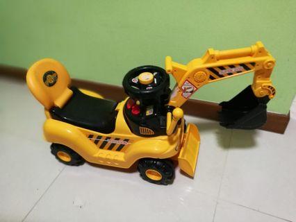 Digger Ride-on Toy for Children