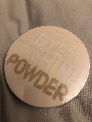 Za bye bye shine powder natural