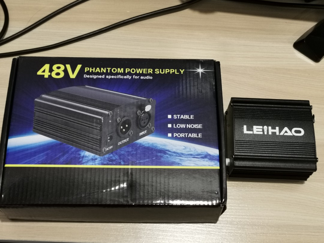 48v Phantom Power Supply for Condenser Mic, TV & Home Appliances, TV