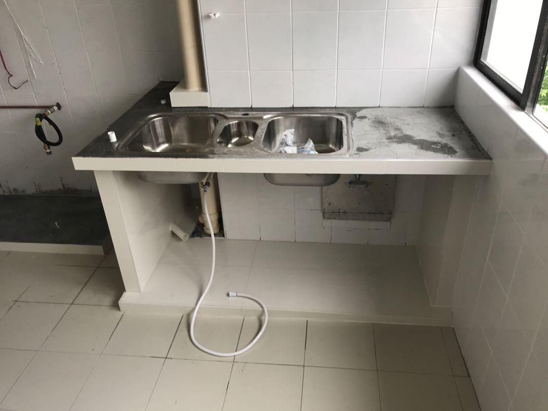 5 Ft Concrete Sink Support And Base Home Services Renovations On Carousell