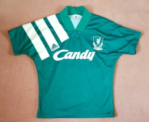 Liverpool green adidas kit top
