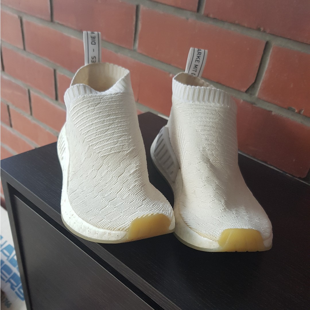 Adidas nmd primeknit laceless best sale