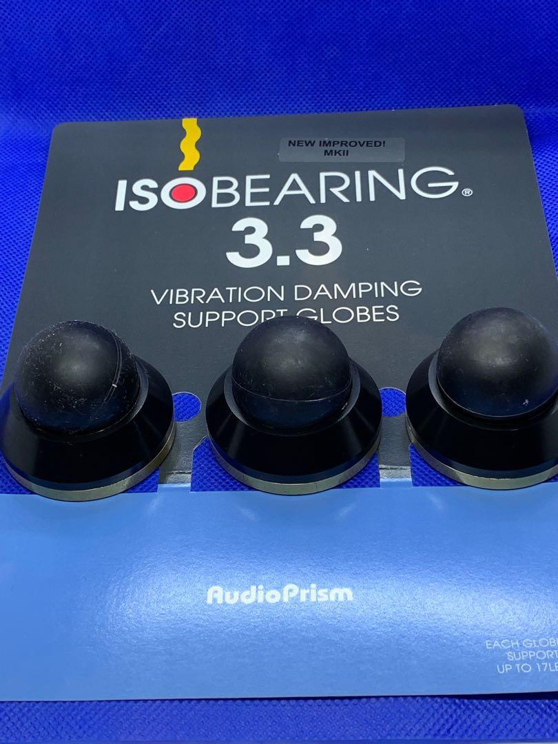 AUDIOPRISM ISOBEARING 3.3 VIBRATION DAMPING SUPPORT GLOBE, Audio, Other