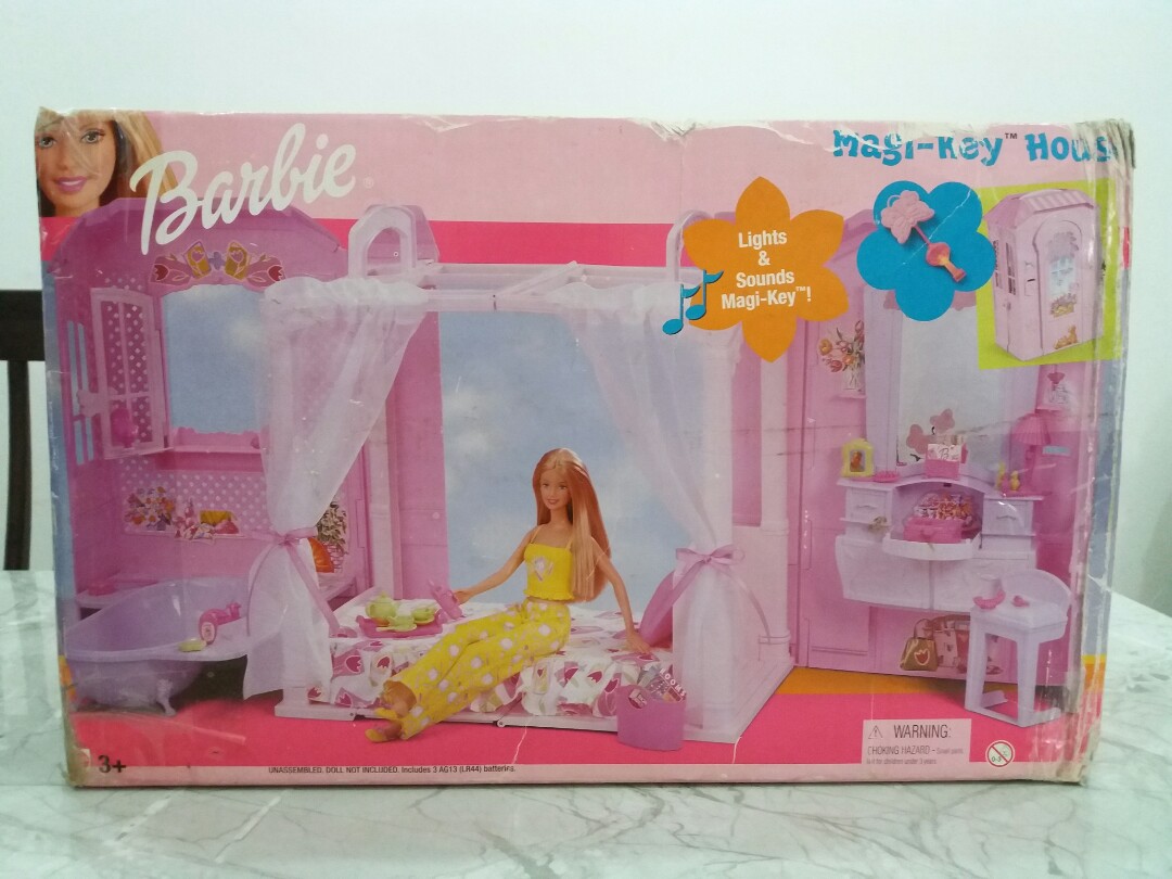 barbie magic key house