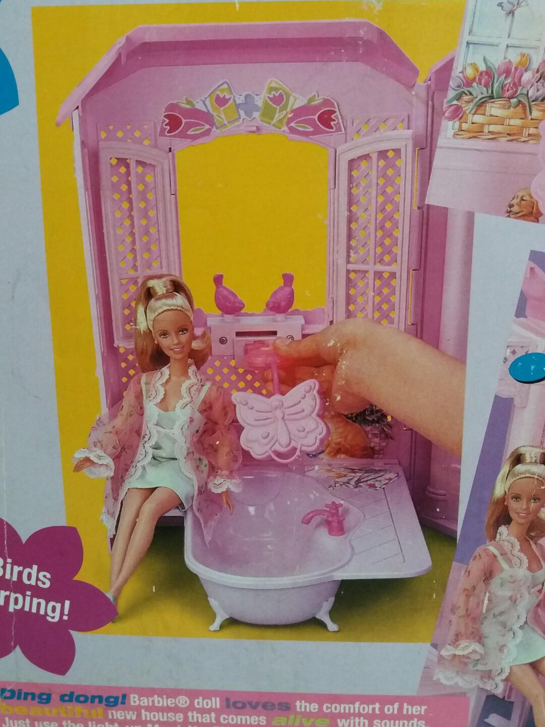 Barbie magic key house hot sale