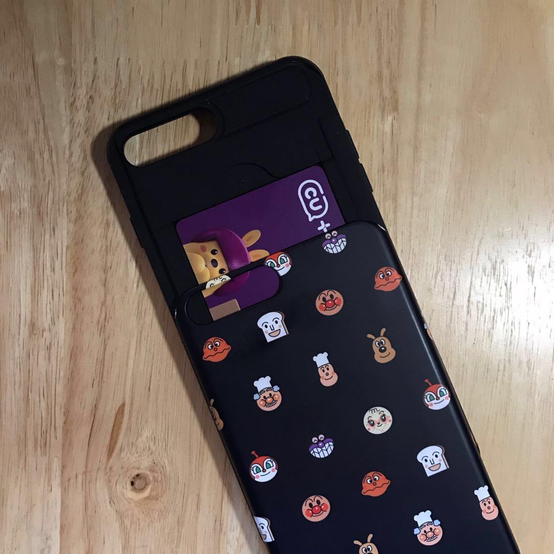 Cardholder iPhone 7 plus case / Anpanman / BTS (Category: Cases & Sleeves) located in Las Pinas. Submitted by mustsparkjoy (Listing ID 216671355, Image 2). Description: Good quality iPhone case with a convenient card slot at the back for transport/beep card or credit card. A must have when traveling to cities that uses beep cards for transportation I.e. Hong Kong, Singapore, Seoul, etc. Inspired by BTS’’ Anpanman song. Used only once. RFS: Declut