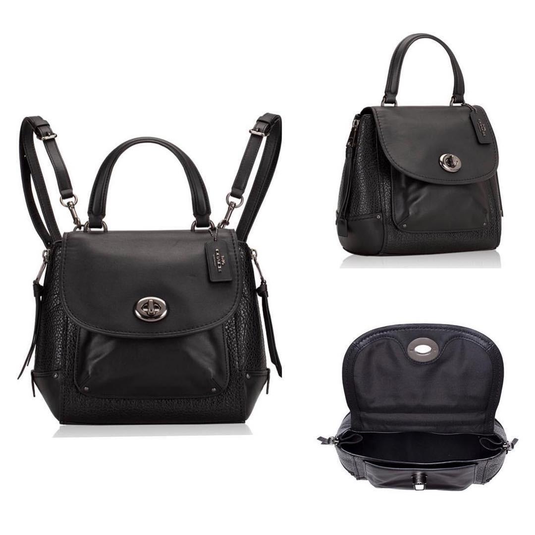 Coach mini discount faye backpack