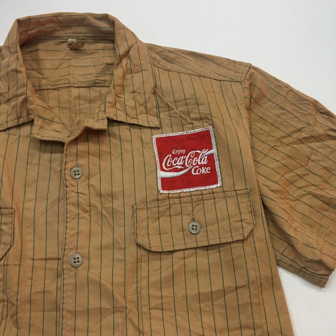 Coca cola work shirt clearance