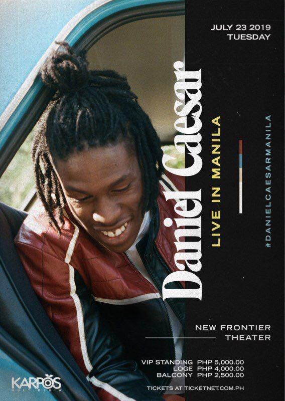 Daniel Caesar Live in Manila [VIP], Tickets & Vouchers, Event Tickets