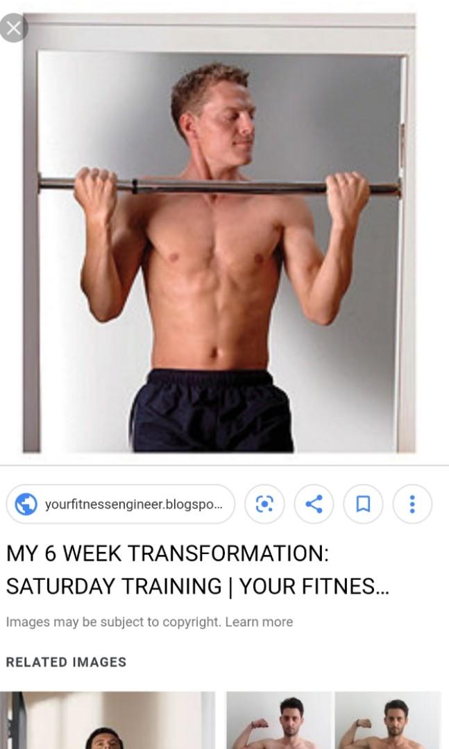 Door Frame Push Up Pull Up Bar On Carousell