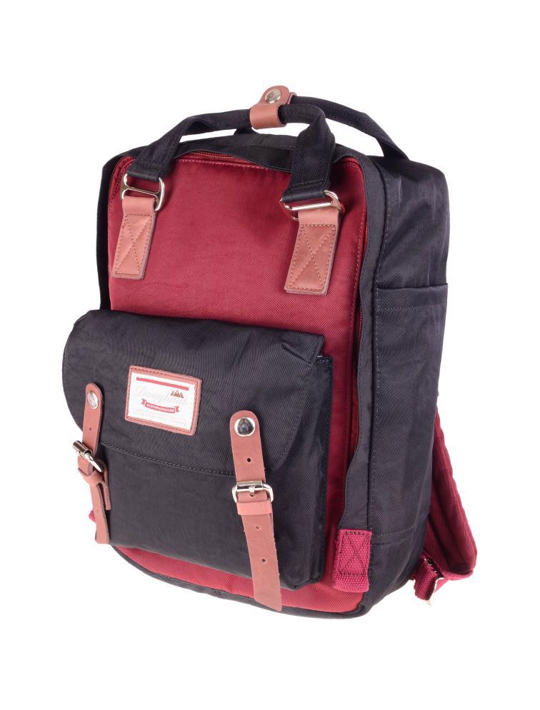 doughnut macaroon black backpack