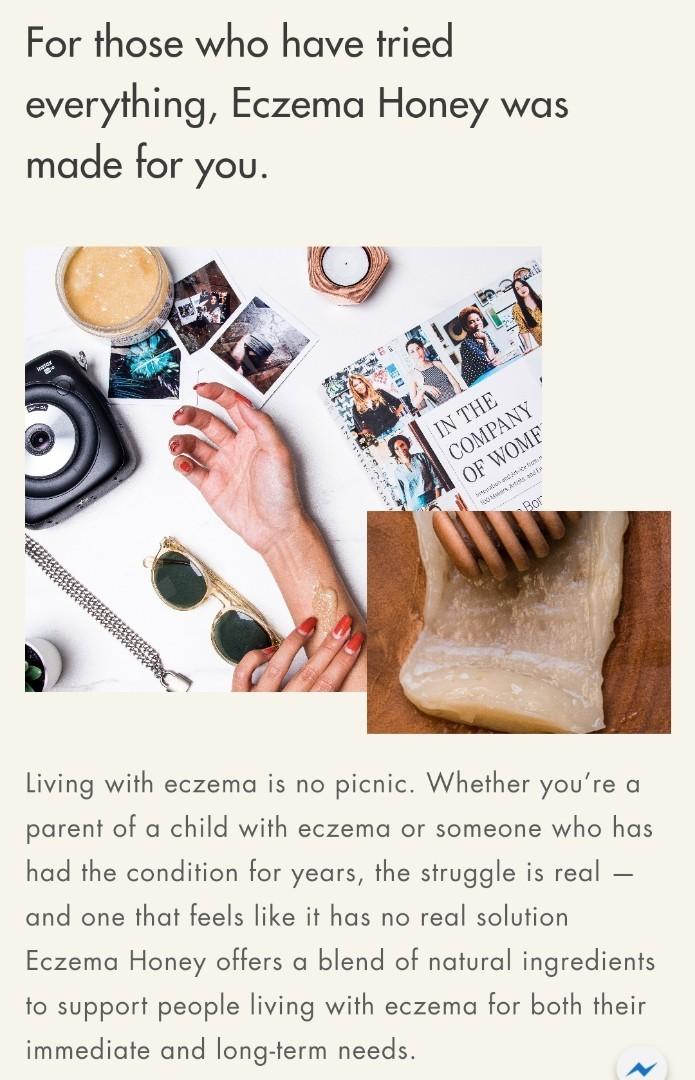 Itch Cooling Face & Body Rounds / Pads [Eczema Honey], Beauty