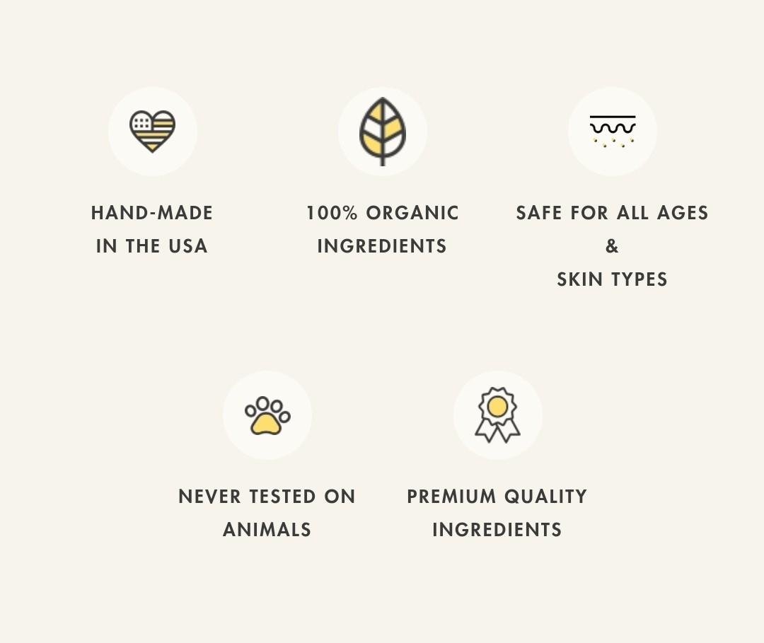 Itch Cooling Face & Body Rounds / Pads [Eczema Honey], Beauty