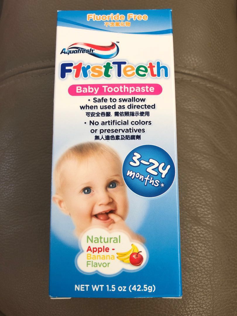 First teeth shop baby toothpaste