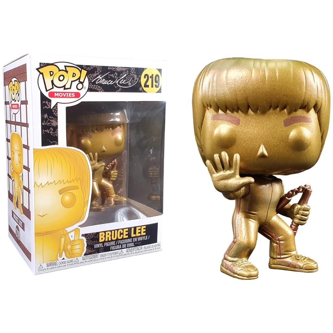 Gold bruce lee funko Clearance