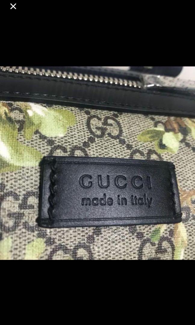 gucci bloom duffle bag