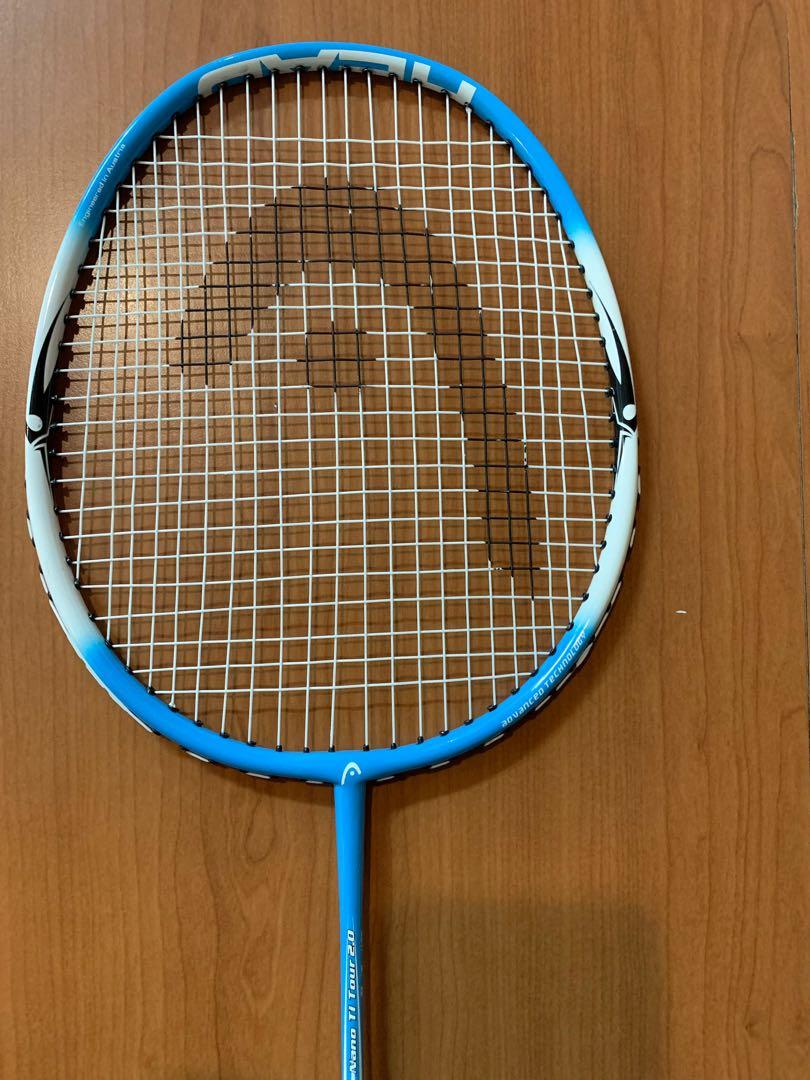 Head Badminton Racket, Sports Equipment, Sports & Games, Racket