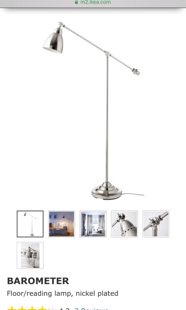 barometer ikea floor lamp