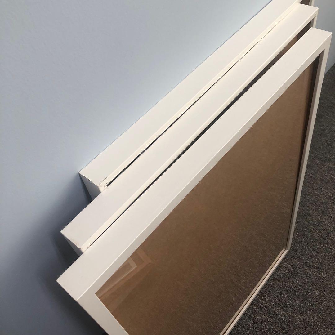 Ikea white photo frame 50 x 70, Furniture & Home Living, Home Decor
